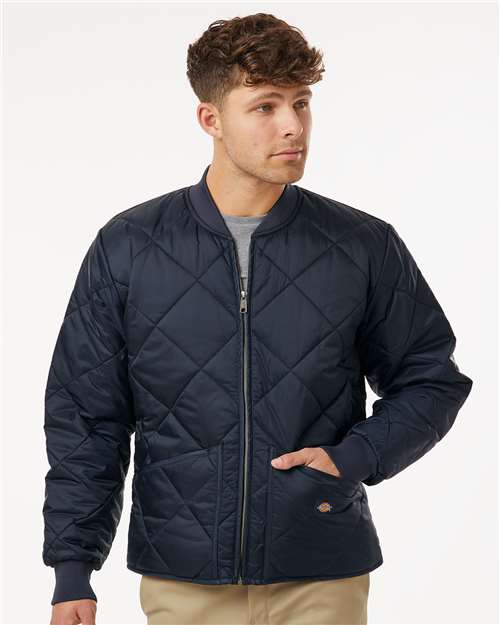 Men's Diamond Quilted Jacket - 6124
