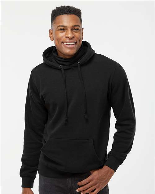 Men's Gaiter Fleece Hooded Sweatshirt - 8879