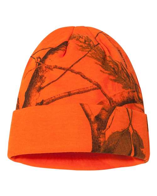 12" Licensed Camo Cuffed Beanie - LCB12