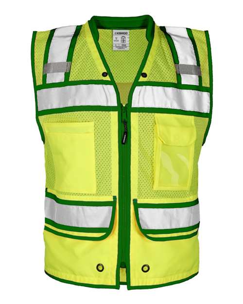Men's Color Contrast High Performance Surveyors Vest - S5042-5046