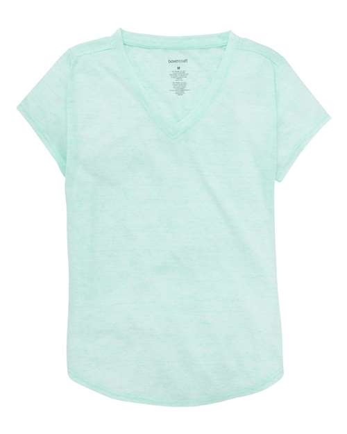 Girls' Snow Heather V-Neck T-Shirt - YT34
