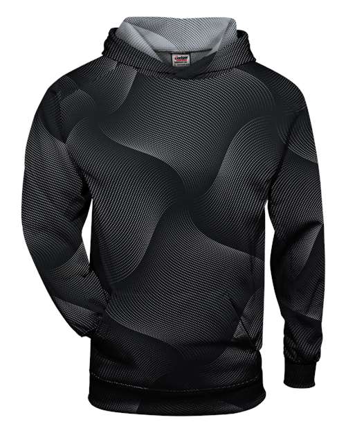 Youth Warp Hooded Long Sleeve T-Shirt - 2413