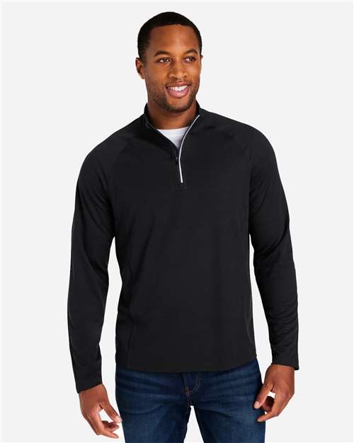 Men's Origin Performance Pique Quarter-Zip Pullover - CE418