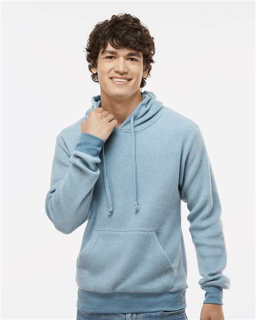 Men's Flip Side Fleece Hooded Sweatshirt - 8709